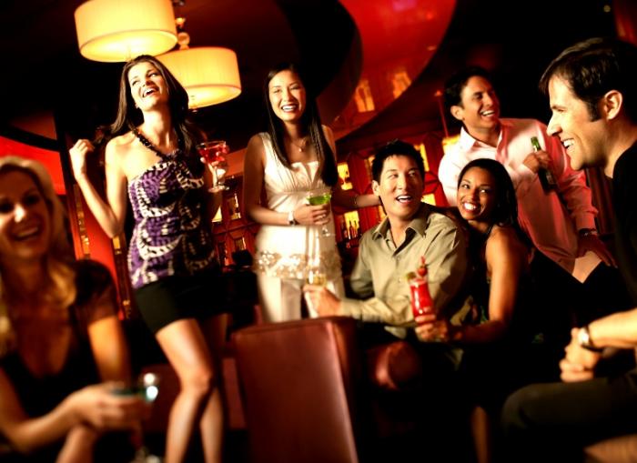 Party im Club